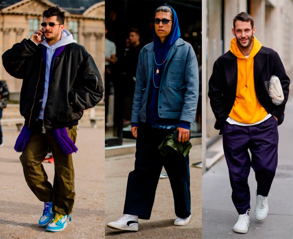 Sweat à capuche superposé