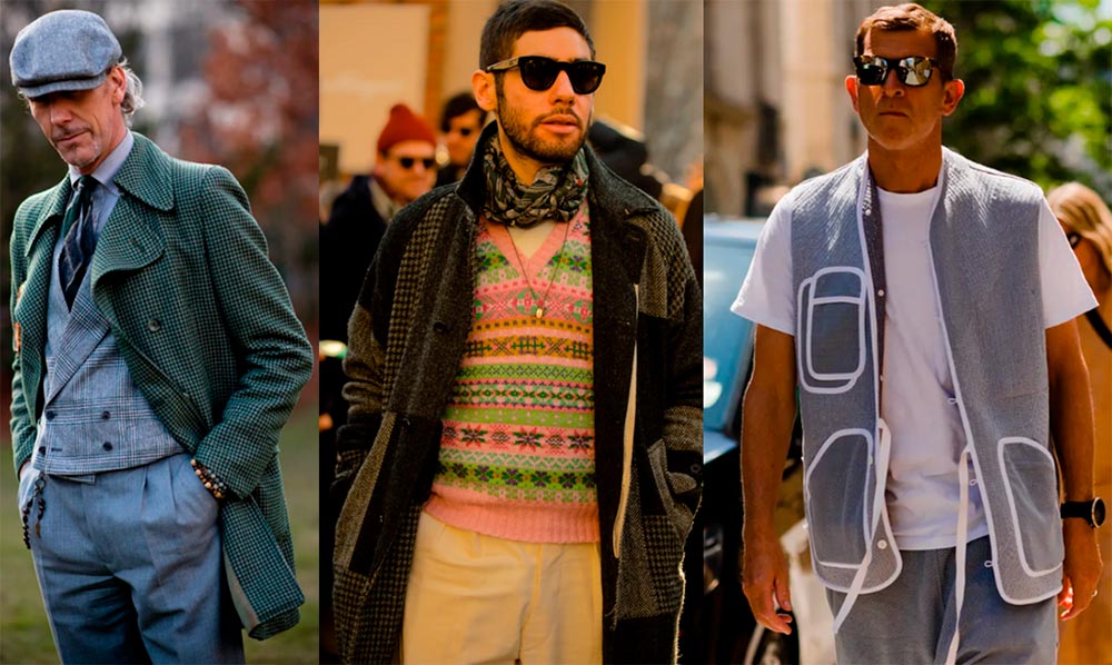 Superposer dans les vêtements