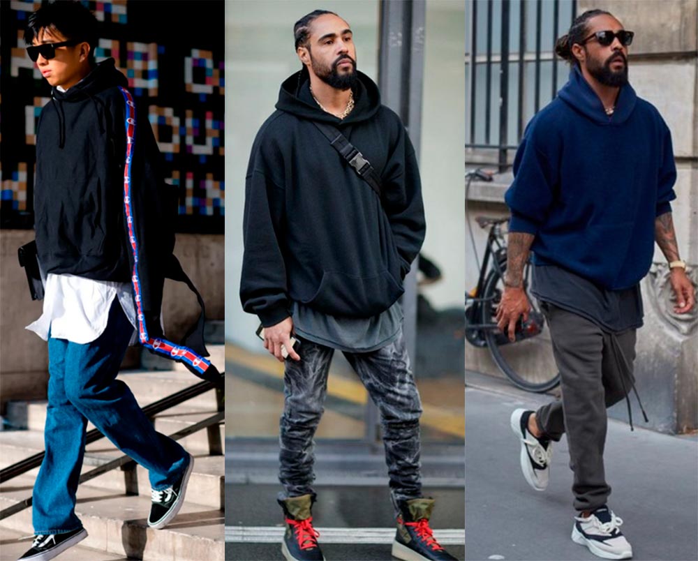 Superposition dans les vêtements pour hommes