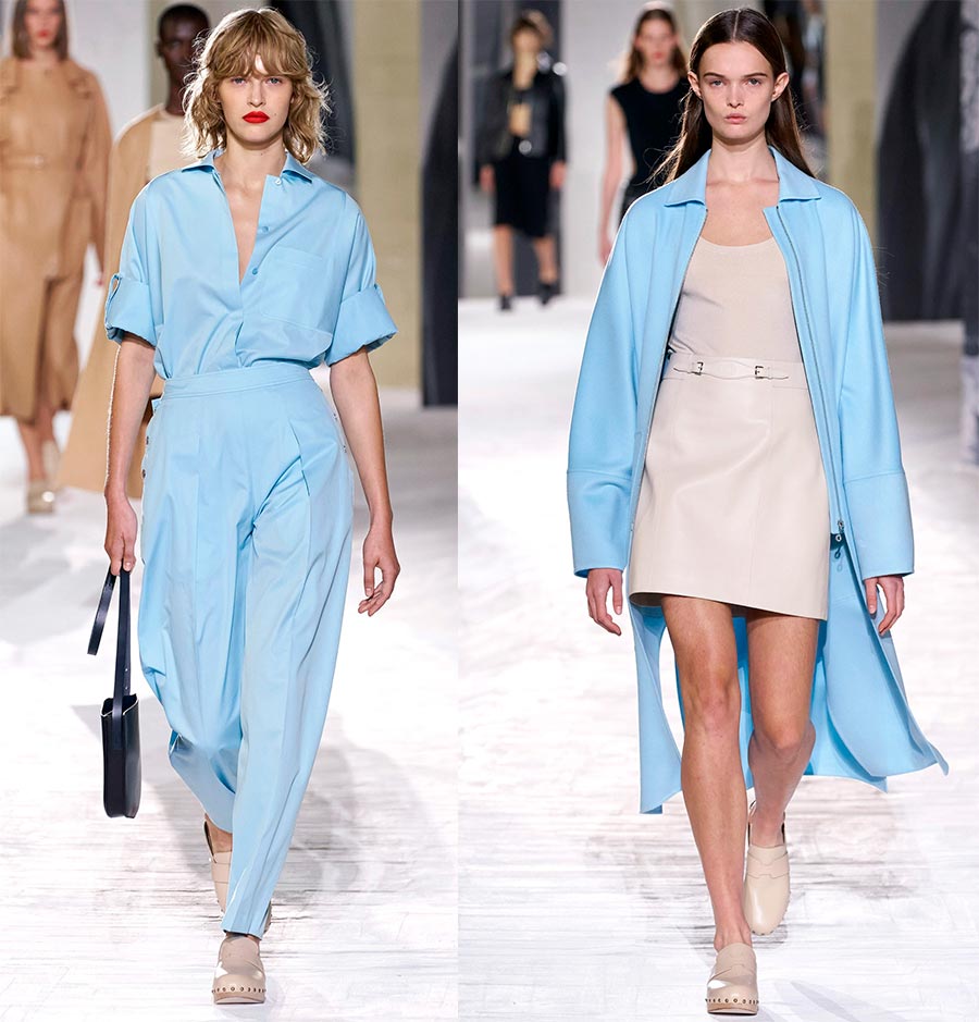 Nuances de vêtements à la mode