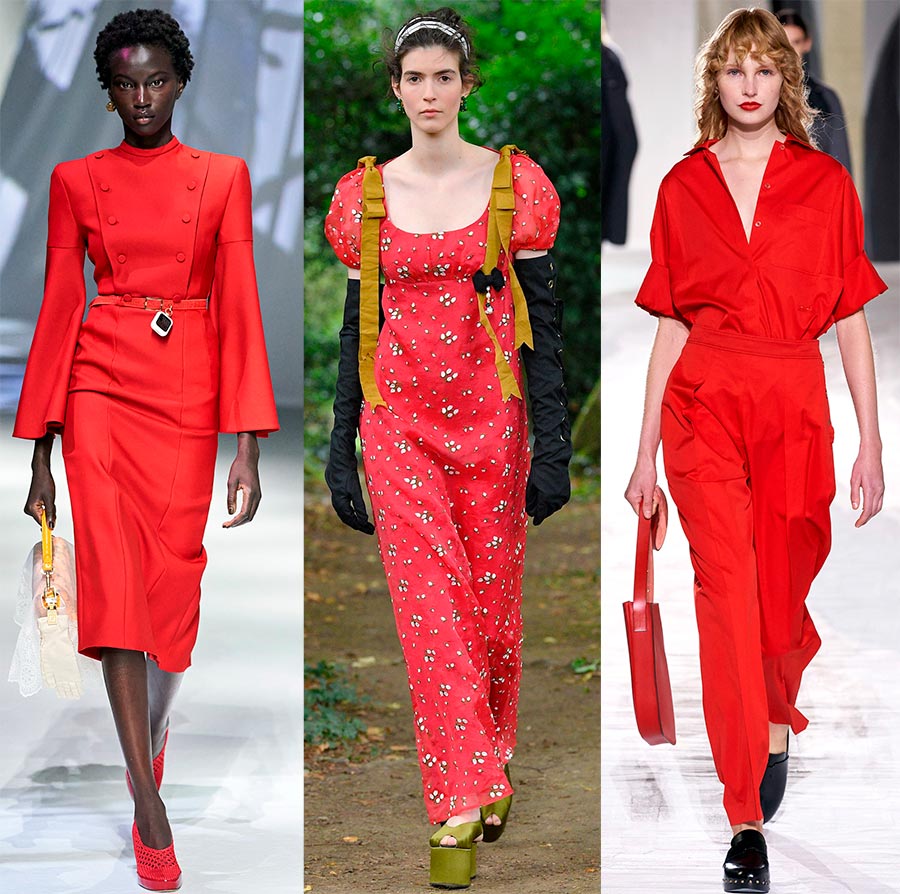 Images de nuances rouges