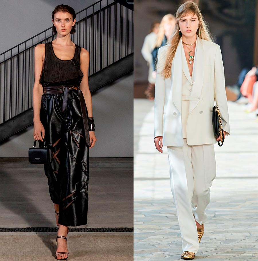 Accessoires avec pantalon large