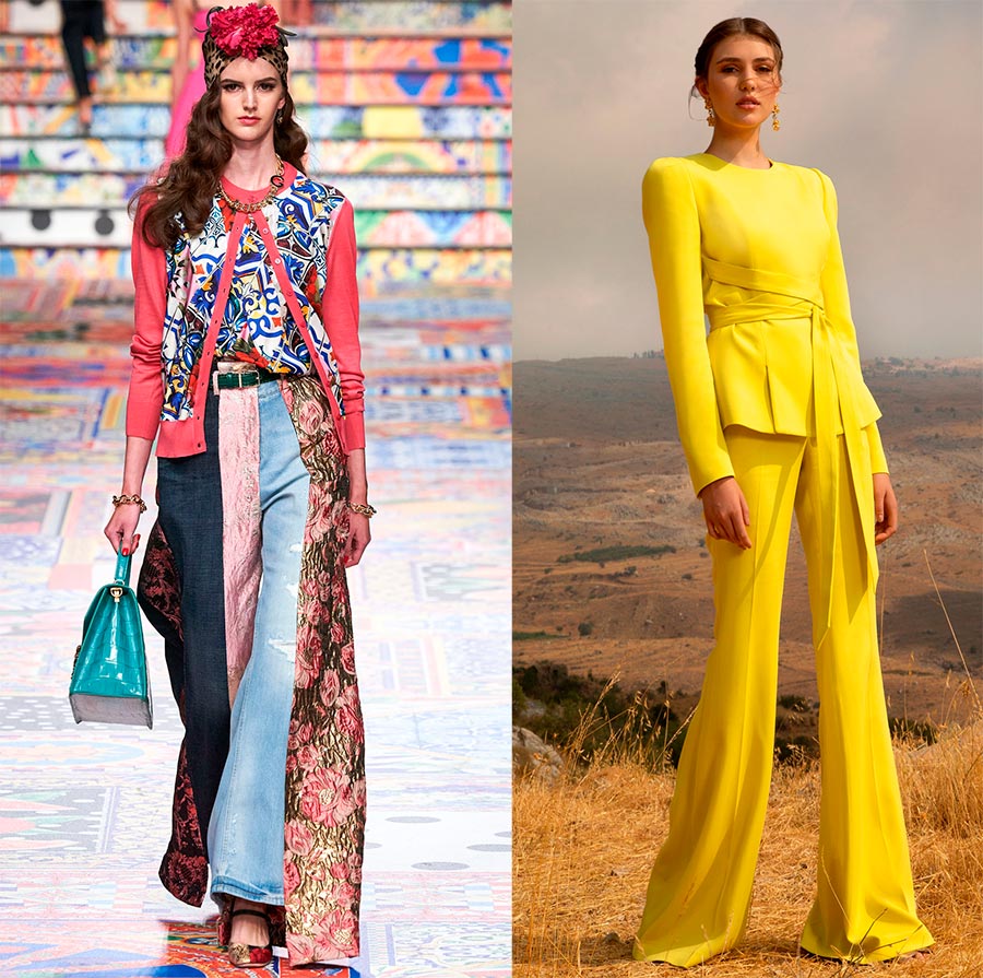 Que porter avec un pantalon large