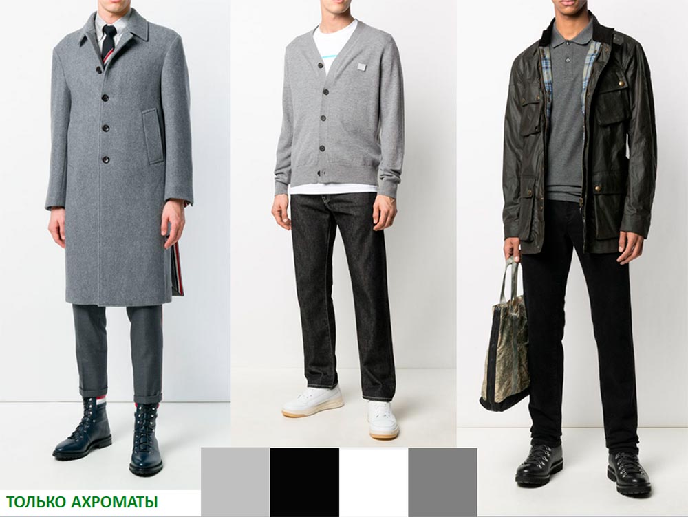 Combinaisons de couleurs dans les vêtements