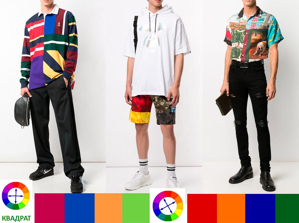 Combinaisons de couleurs dans les vêtements