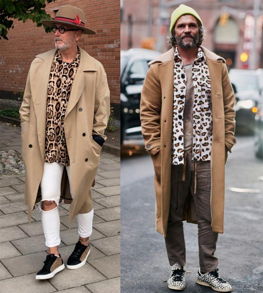 Safari en vêtements pour hommes
