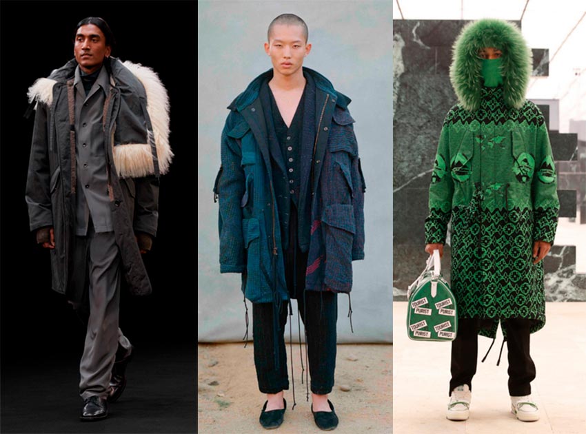 Parkas homme automne-hiver