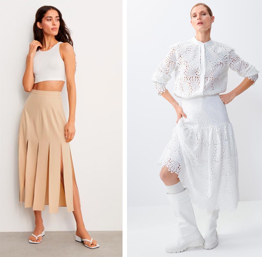 Jupes printemps-été