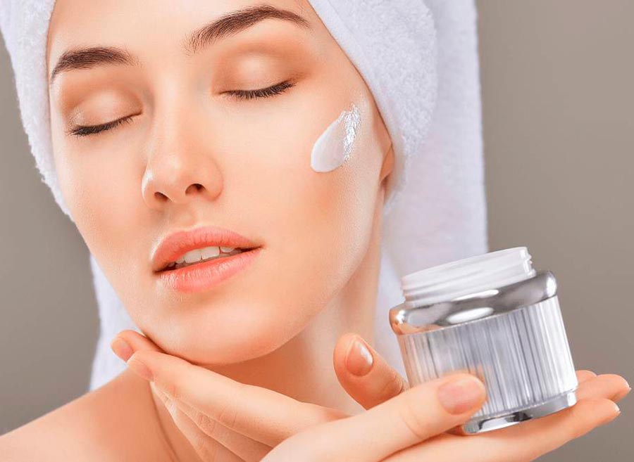 Peau sèche et déshydratée