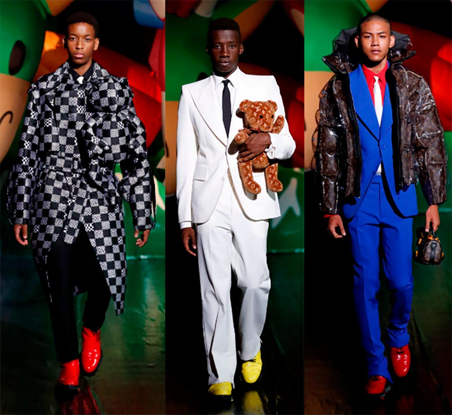 Chaussures colorées