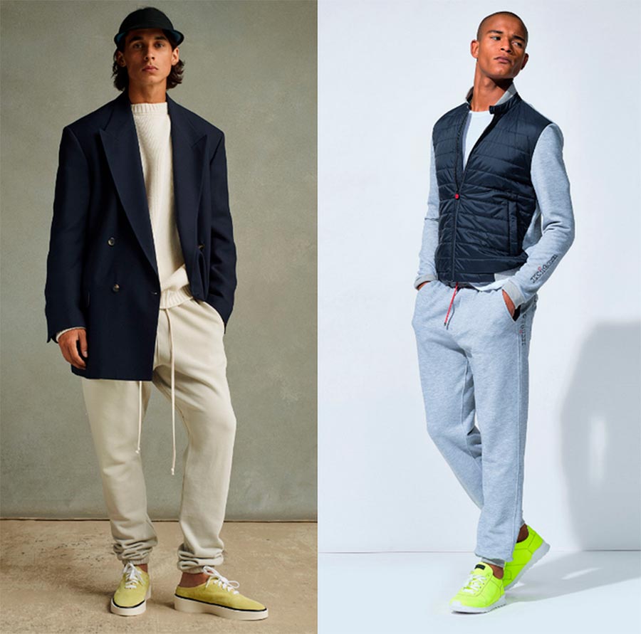 Chaussures colorées