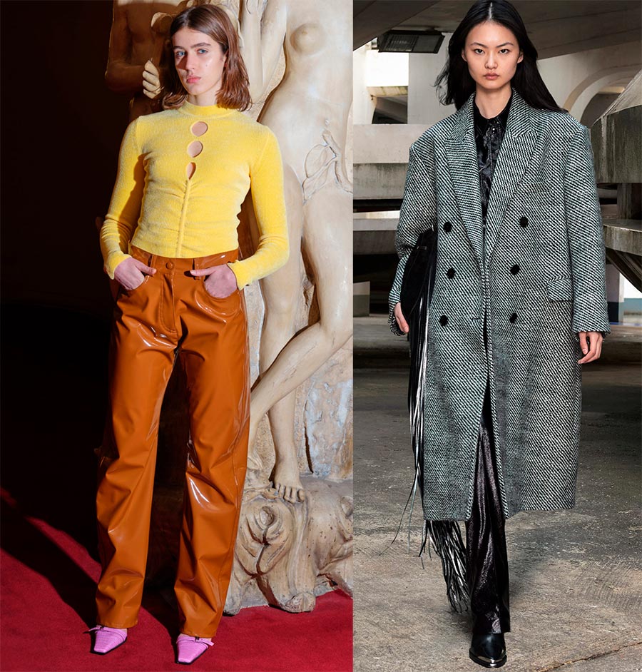 Pantalon en cuir à la mode 2025-2026 : nouveautés et tendances