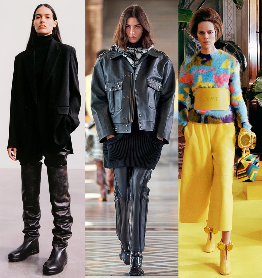 Pantalon en cuir 2025-2026