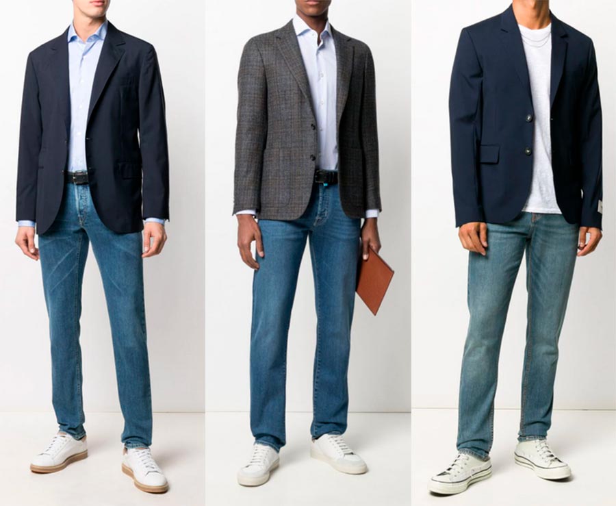 Comment porter un blazer avec un jean