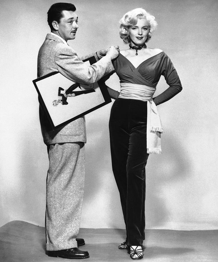 Marilyn Monroe et William Travilla