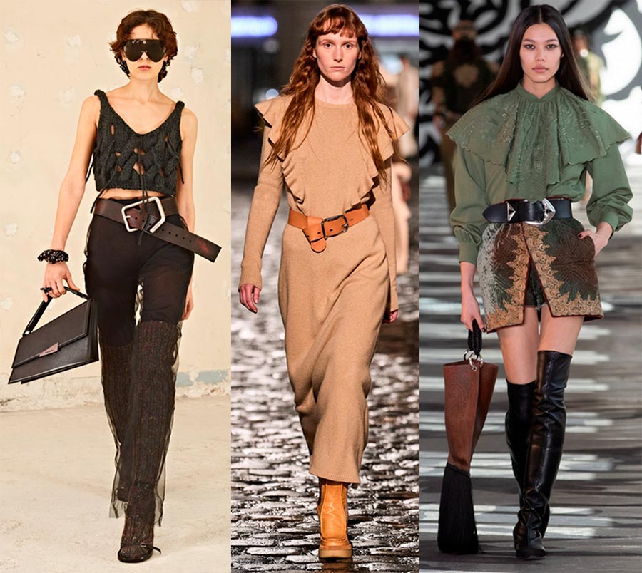 Ceintures larges pour femmes