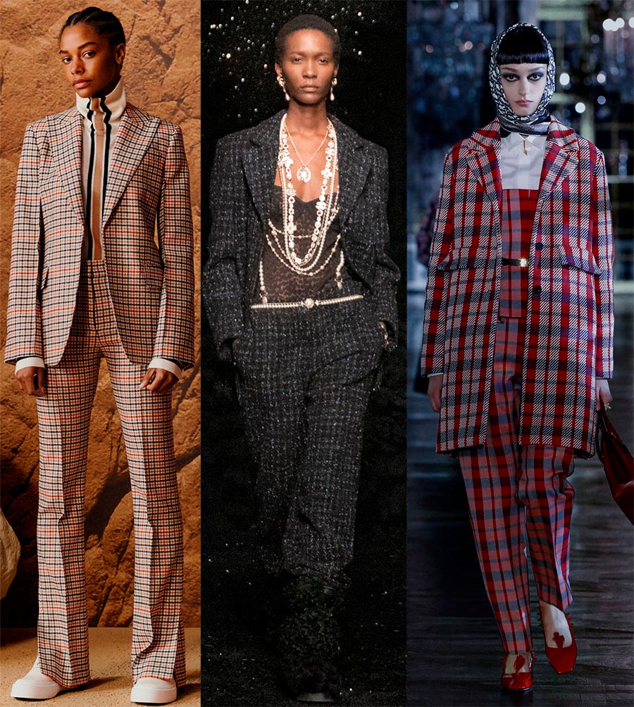 Costumes avec imprimés