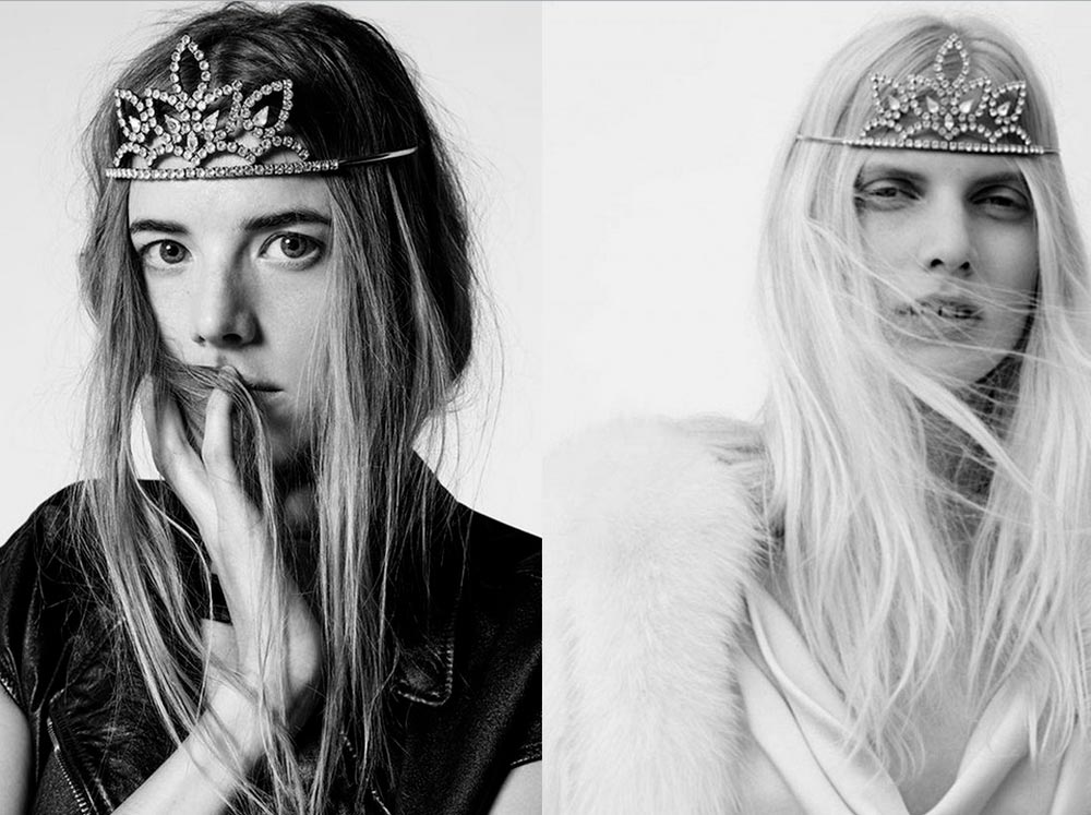 Couronnes pour une séance photo