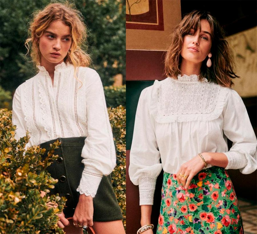 Des choses blanches dans la garde-robe