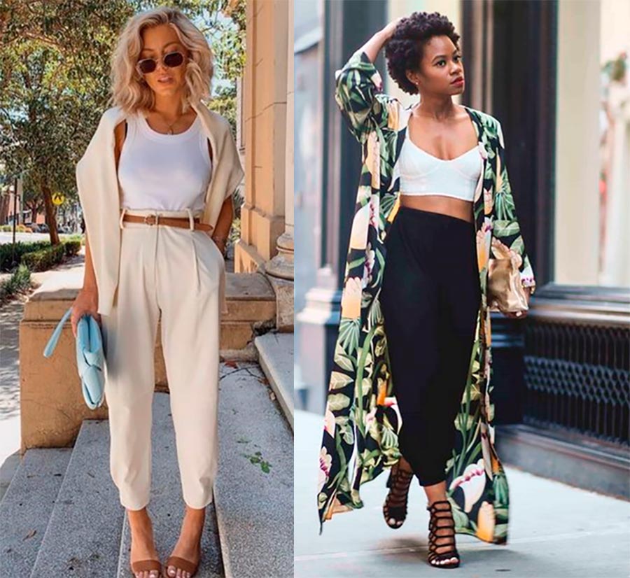 Des choses blanches dans la garde-robe