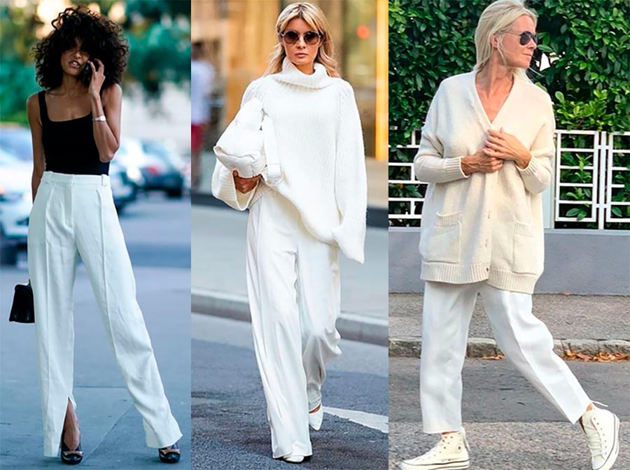Pantalon blanc