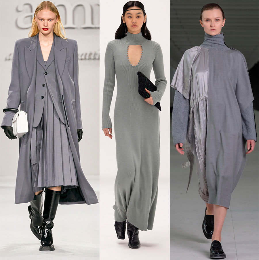 Robe grise 2025-2026