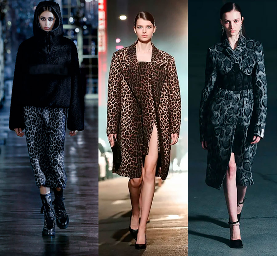 L'imprimé léopard à la mode