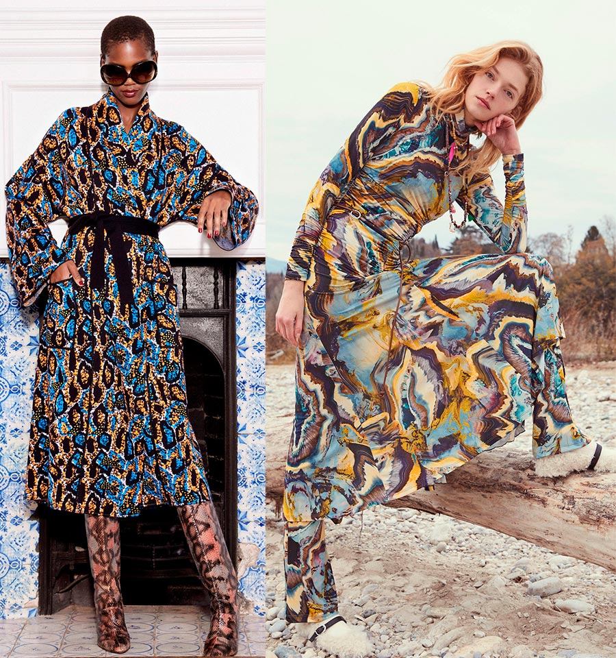 Impressions de mode sur les vêtements