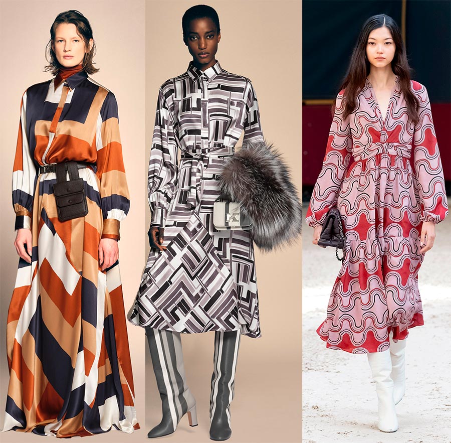 Impressions de mode sur les vêtements