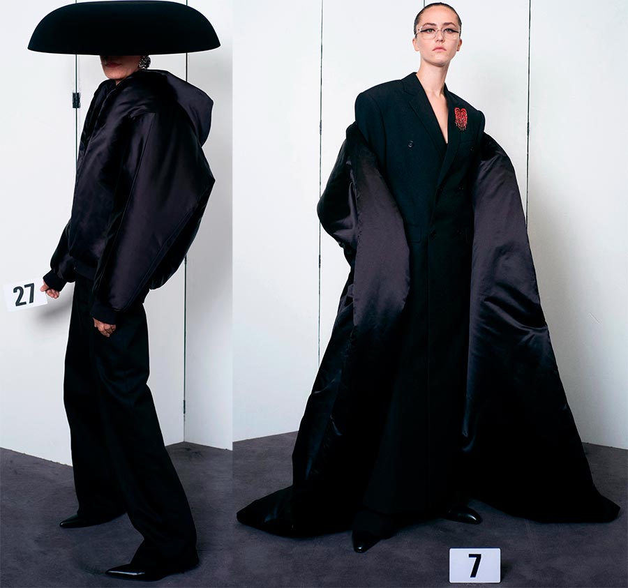 Balenciaga automne-hiver 2025-2026 : collection Haute Couture