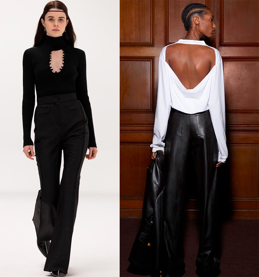 Fentes pour vêtements