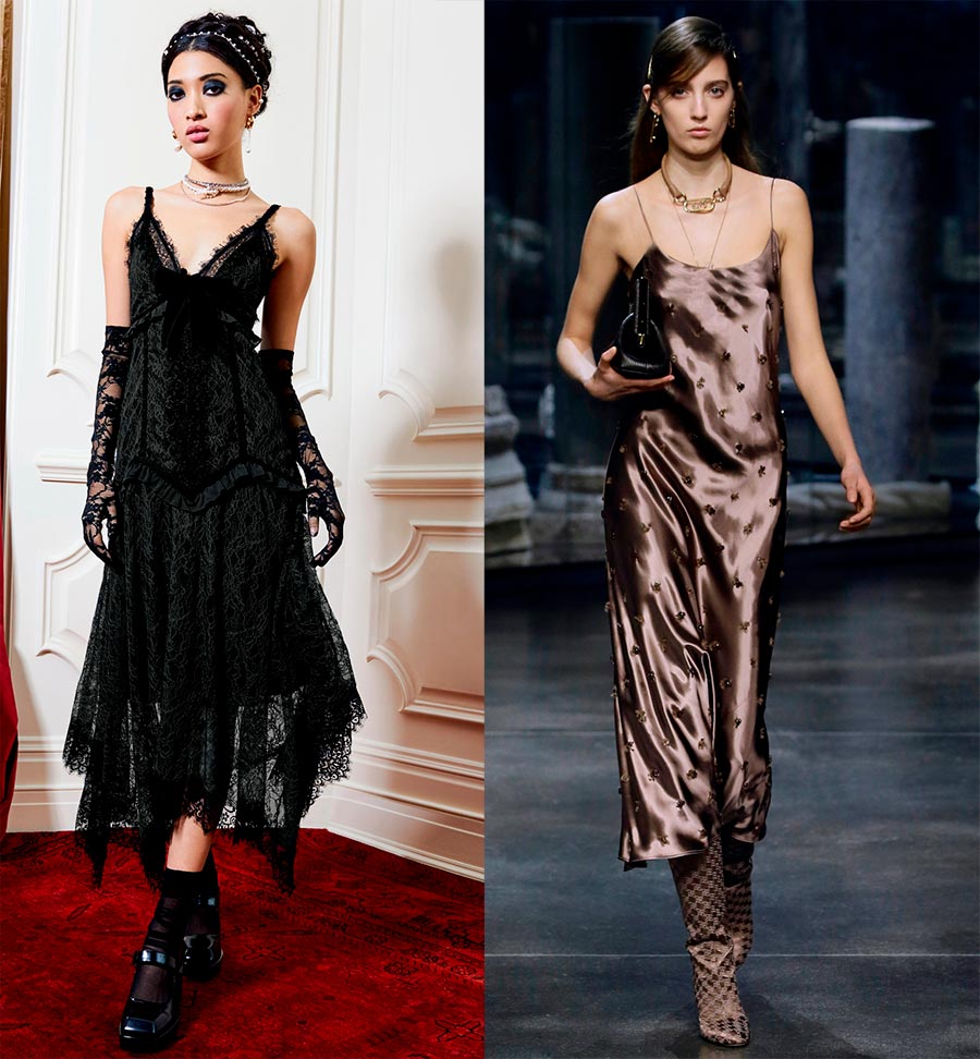 Robes de style lingerie