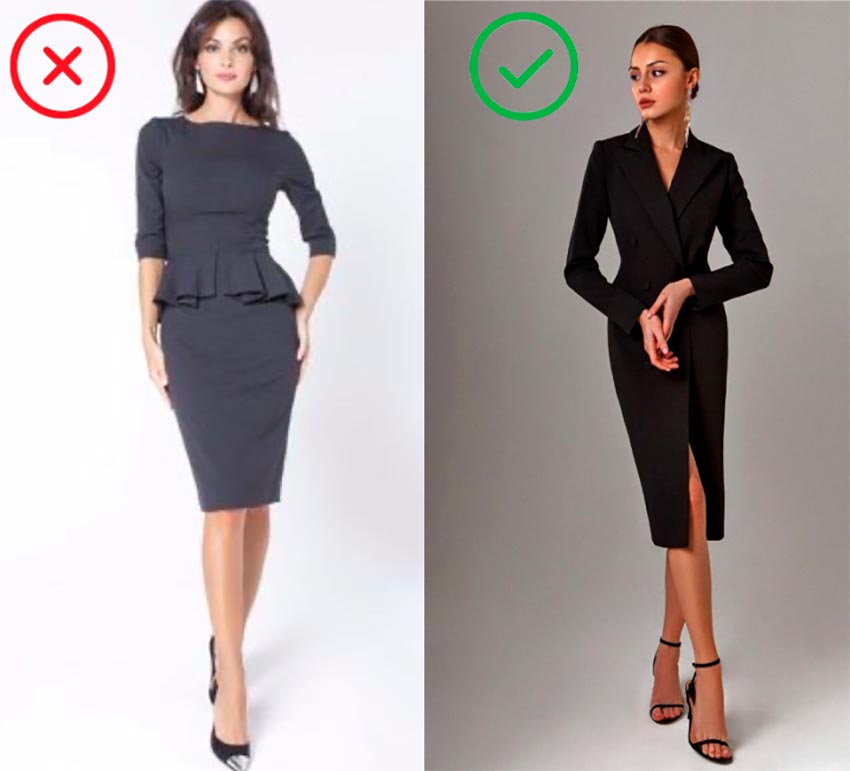 Vêtements de style affaires