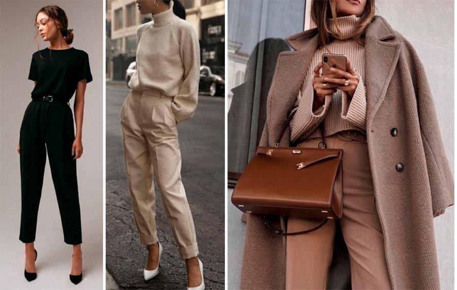 Looks d'affaires élégants