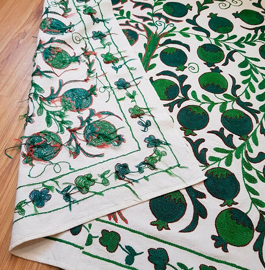 Nappe avec broderie Suzanne