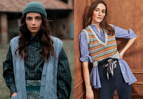 Gilets et gilets tricotés à la mode de 2026