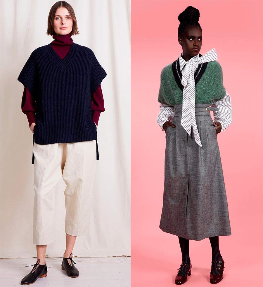 Gilets à la mode automne-hiver